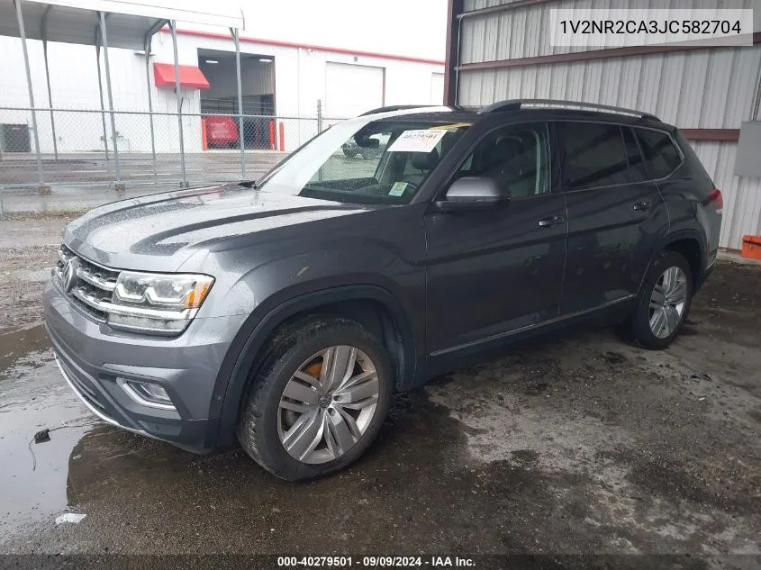 1V2NR2CA3JC582704 2018 Volkswagen Atlas 3.6L V6 Sel Premium