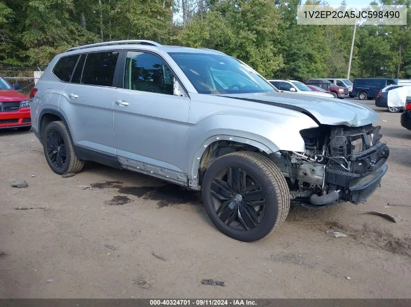 2018 Volkswagen Atlas 2.0T Sel VIN: 1V2EP2CA5JC598490 Lot: 40324701