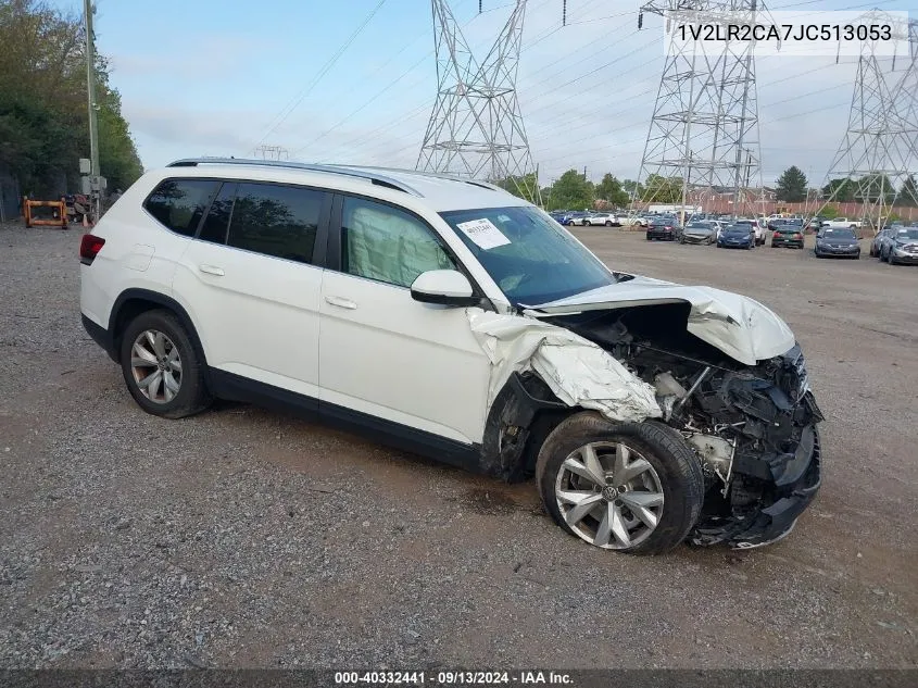 1V2LR2CA7JC513053 2018 Volkswagen Atlas Se