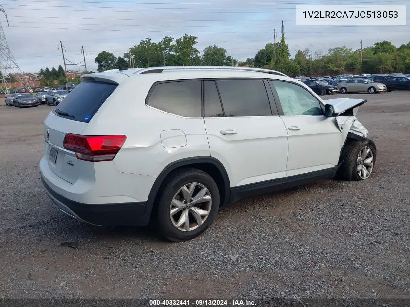 2018 Volkswagen Atlas Se VIN: 1V2LR2CA7JC513053 Lot: 40332441