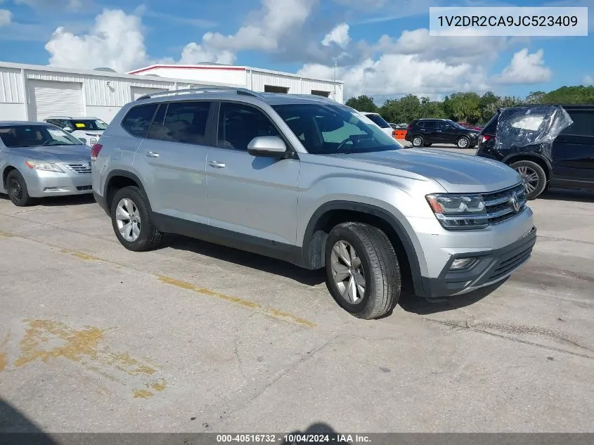 2018 Volkswagen Atlas 3.6L V6 Se/3.6L V6 Se W/Technology VIN: 1V2DR2CA9JC523409 Lot: 40516732