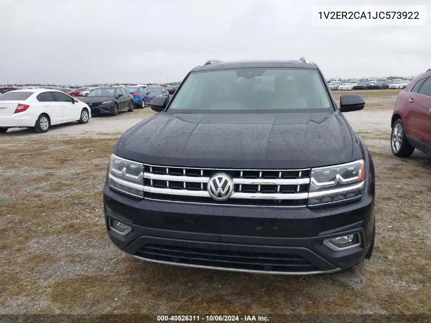 1V2ER2CA1JC573922 2018 Volkswagen Atlas 3.6L V6 Sel