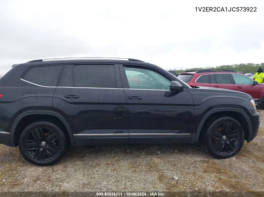 1V2ER2CA1JC573922 2018 Volkswagen Atlas 3.6L V6 Sel