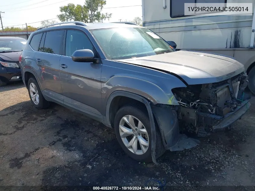 2018 Volkswagen Atlas 3.6L V6 Launch Edition VIN: 1V2HR2CA4JC505014 Lot: 40526772