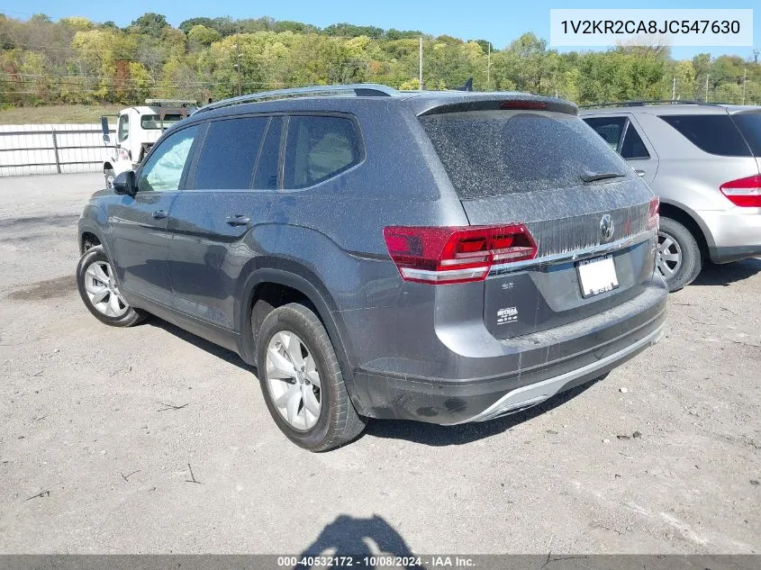 1V2KR2CA8JC547630 2018 Volkswagen Atlas Se