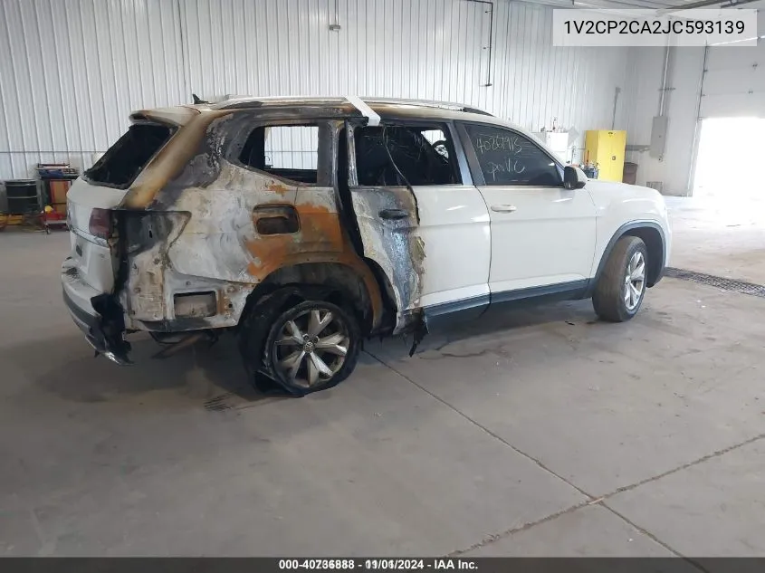 1V2CP2CA2JC593139 2018 Volkswagen Atlas 2.0T Se