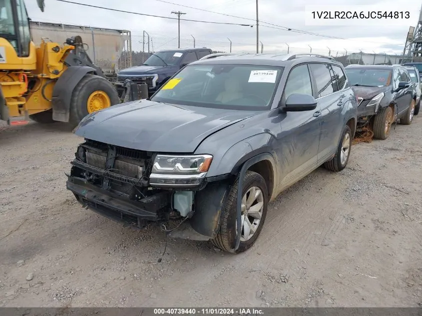 2018 Volkswagen Atlas 3.6L V6 Se/3.6L V6 Se W/Technology VIN: 1V2LR2CA6JC544813 Lot: 40739440