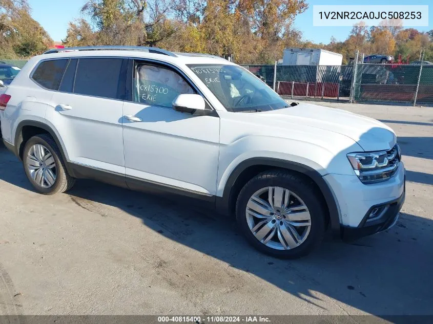 2018 Volkswagen Atlas 3.6L V6 Sel Premium VIN: 1V2NR2CA0JC508253 Lot: 40815400