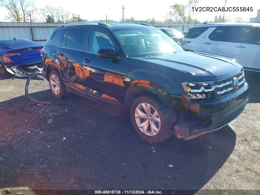 2018 Volkswagen Atlas 3.6L V6 Se VIN: 1V2CR2CA8JC555845 Lot: 40815739