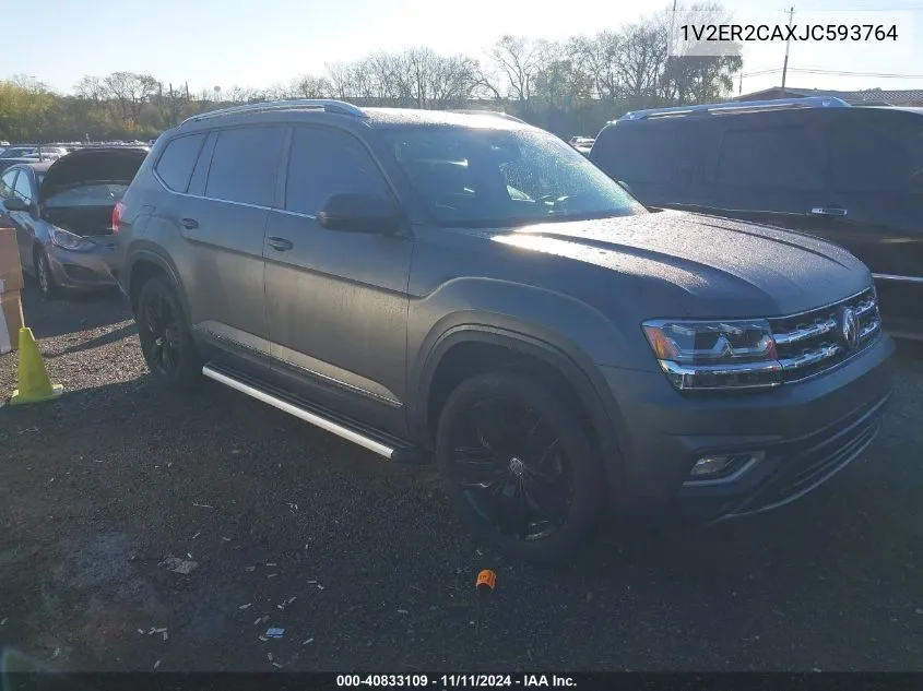 1V2ER2CAXJC593764 2018 Volkswagen Atlas 3.6L V6 Sel