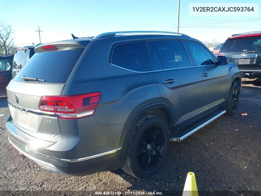 1V2ER2CAXJC593764 2018 Volkswagen Atlas 3.6L V6 Sel