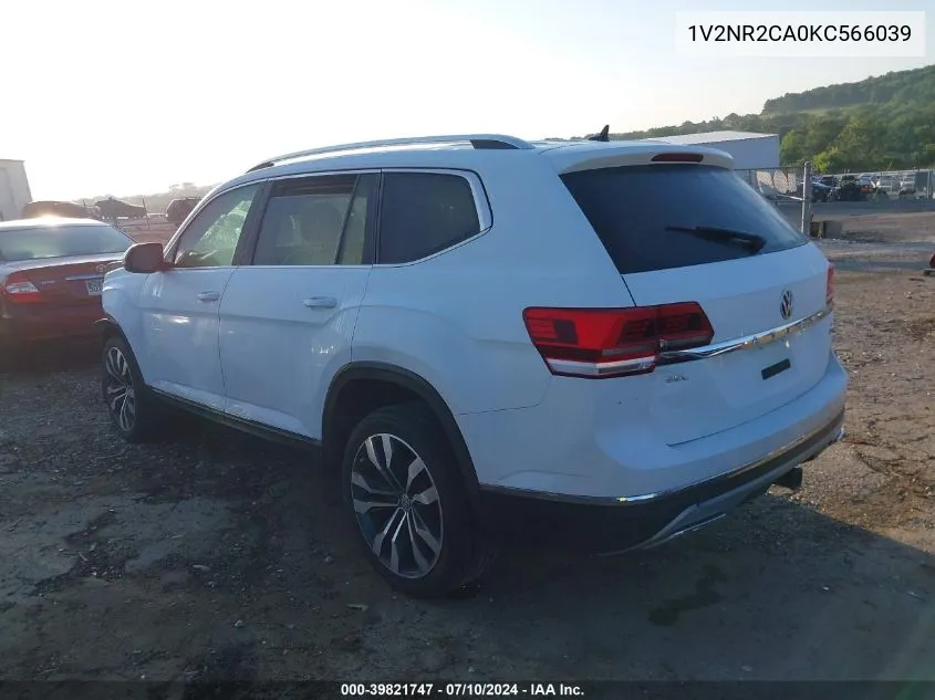 1V2NR2CA0KC566039 2019 Volkswagen Atlas 3.6L V6 Sel Premium