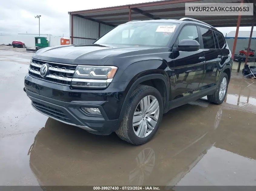 2019 Volkswagen Atlas 3.6L V6 Se W/Technology VIN: 1V2UR2CA9KC530653 Lot: 39927430