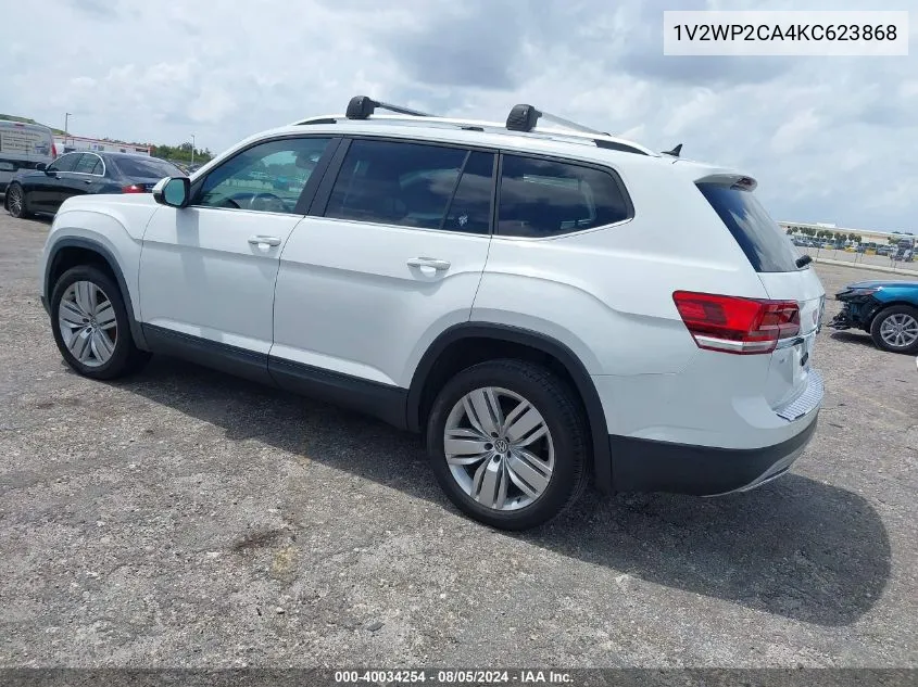 1V2WP2CA4KC623868 2019 Volkswagen Atlas 2.0T Se W/Technology