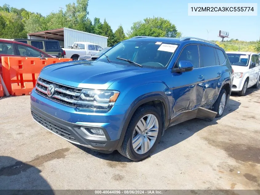 1V2MR2CA3KC555774 2019 Volkswagen Atlas Sel