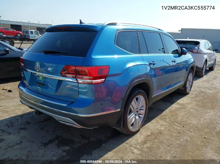 1V2MR2CA3KC555774 2019 Volkswagen Atlas Sel