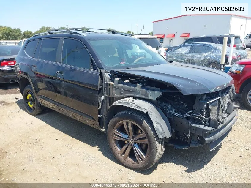 2019 Volkswagen Atlas Se VIN: 1V2YR2CA1KC582683 Lot: 40145373