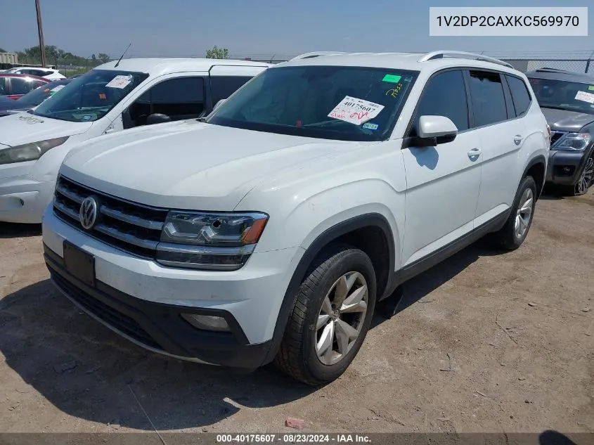 1V2DP2CAXKC569970 2019 Volkswagen Atlas 2.0T Se