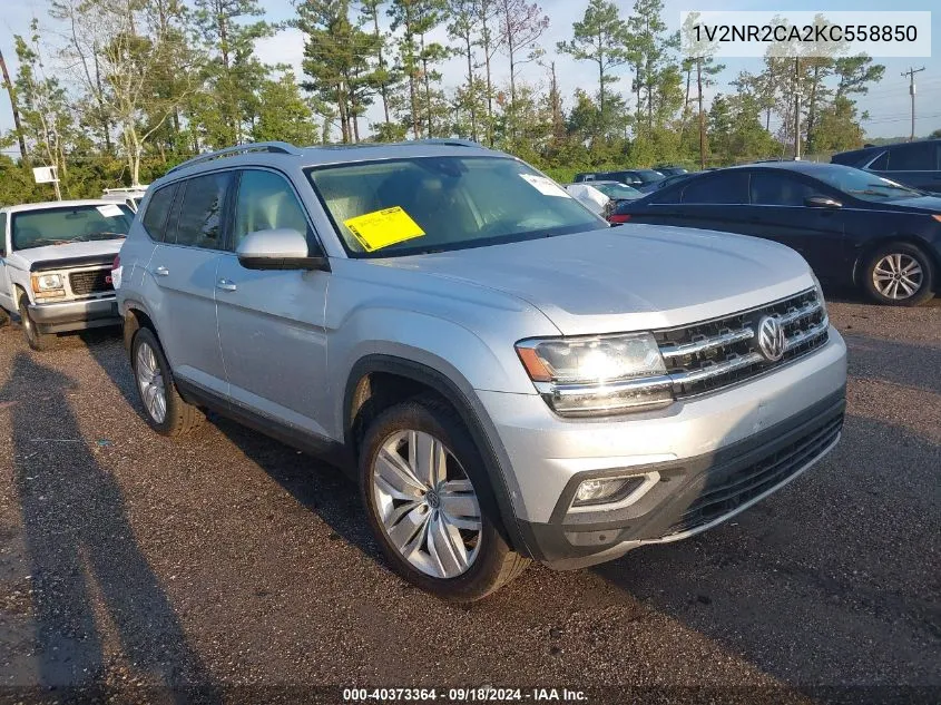 2019 Volkswagen Atlas Sel Premium VIN: 1V2NR2CA2KC558850 Lot: 40373364