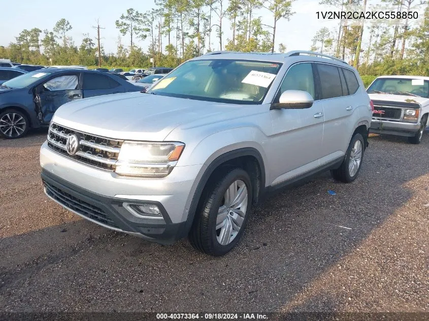 2019 Volkswagen Atlas Sel Premium VIN: 1V2NR2CA2KC558850 Lot: 40373364