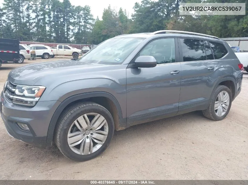 2019 Volkswagen Atlas 3.6L V6 Se W/Technology VIN: 1V2UR2CA8KC539067 Lot: 40376645