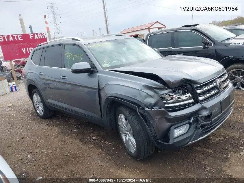 2019 Volkswagen Atlas 3.6L V6 Se W/Technology VIN: 1V2UR2CA6KC601954 Lot: 40667945