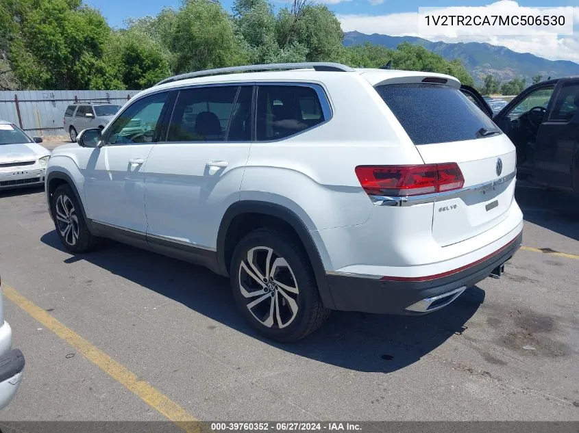 1V2TR2CA7MC506530 2021 Volkswagen Atlas 3.6L V6 Sel Premium