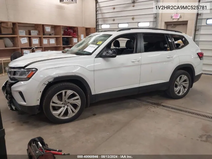 1V2HR2CA9MC525781 2021 Volkswagen Atlas 3.6L V6 Se W/Technology