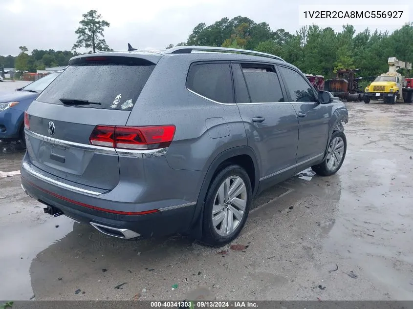 2021 Volkswagen Atlas 3.6L V6 Sel VIN: 1V2ER2CA8MC556927 Lot: 40341303