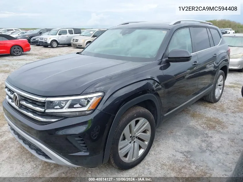 1V2ER2CA9MC594408 2021 Volkswagen Atlas Sel