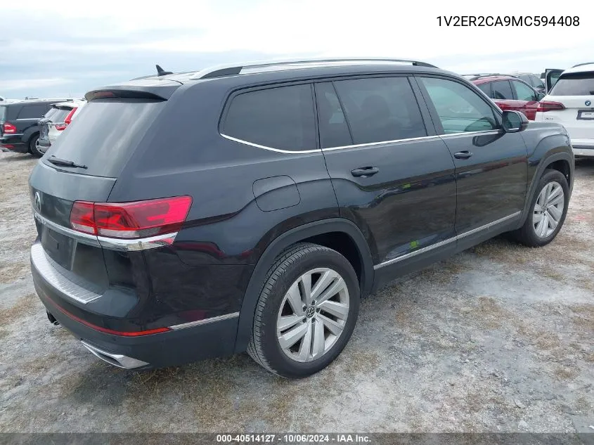 1V2ER2CA9MC594408 2021 Volkswagen Atlas Sel