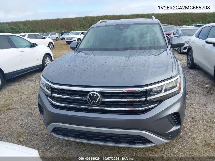 2021 Volkswagen Atlas Sel VIN: 1V2ER2CA2MC555708 Lot: 40518929