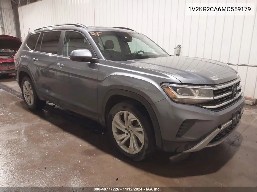 1V2KR2CA6MC559179 2021 Volkswagen Atlas 3.6L V6 Se W/Technology