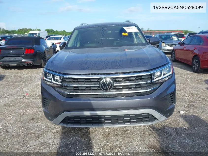 1V2BR2CA5NC528099 2022 Volkswagen Atlas 3.6L V6 Sel