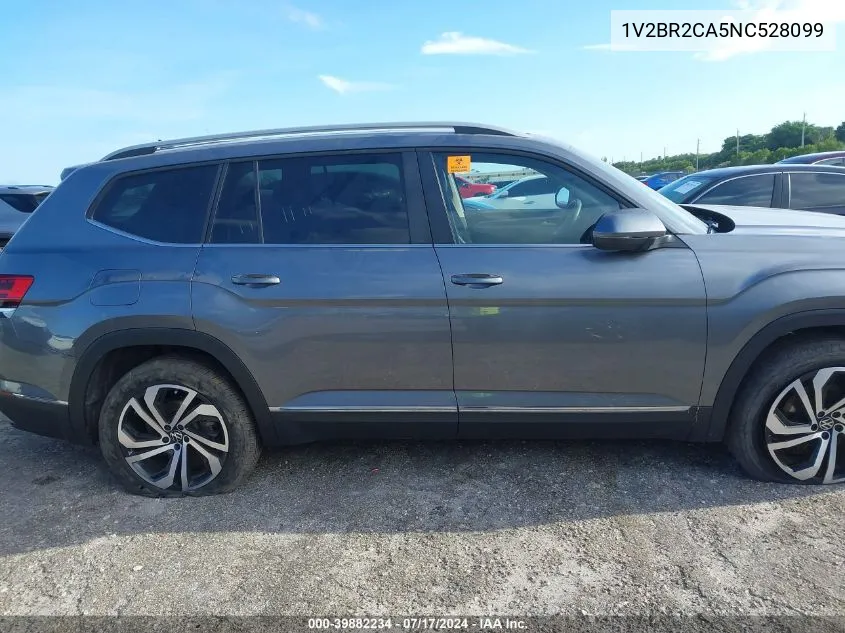 1V2BR2CA5NC528099 2022 Volkswagen Atlas 3.6L V6 Sel