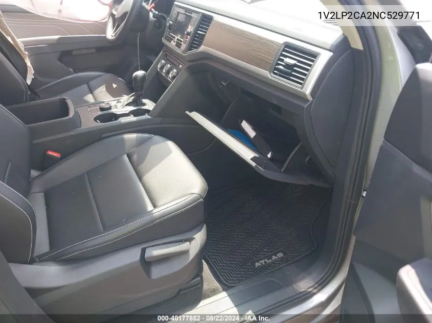 1V2LP2CA2NC529771 2022 Volkswagen Atlas 2.0T Se