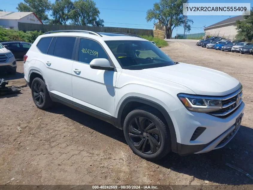 1V2KR2CA8NC555409 2022 Volkswagen Atlas 3.6L V6 Se W/Technology