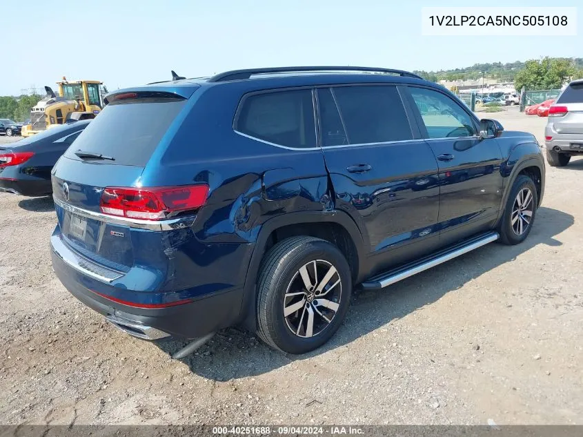 1V2LP2CA5NC505108 2022 Volkswagen Atlas 2.0T Se