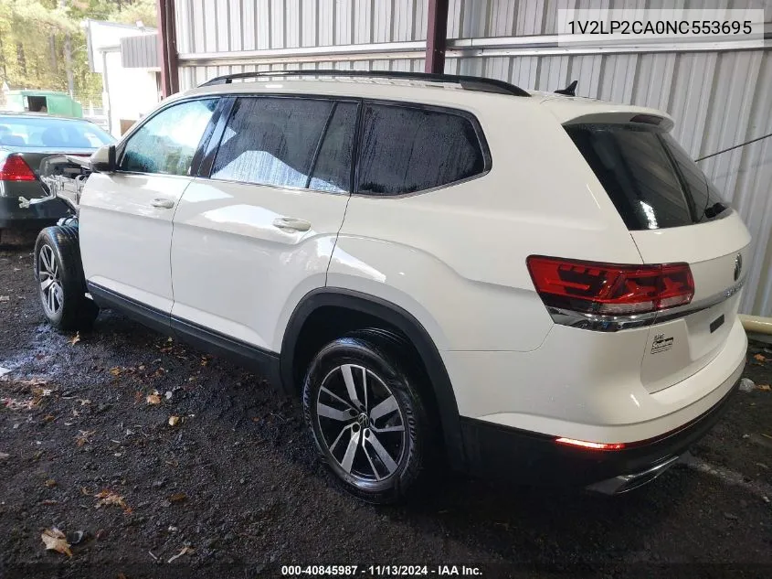 1V2LP2CA0NC553695 2022 Volkswagen Atlas 2.0T Se