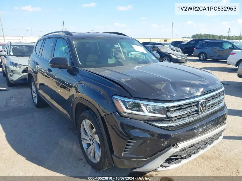 2023 Volkswagen Atlas 3.6L V6 Se W/Technology VIN: 1V2WR2CA1PC532963 Lot: 40523818