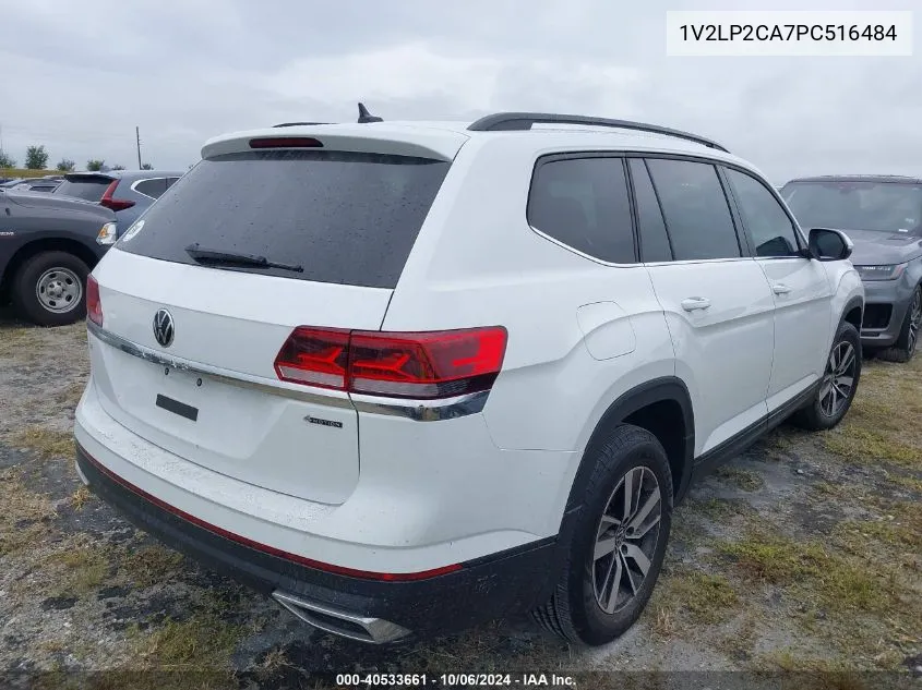 2023 Volkswagen Atlas Se VIN: 1V2LP2CA7PC516484 Lot: 40533661