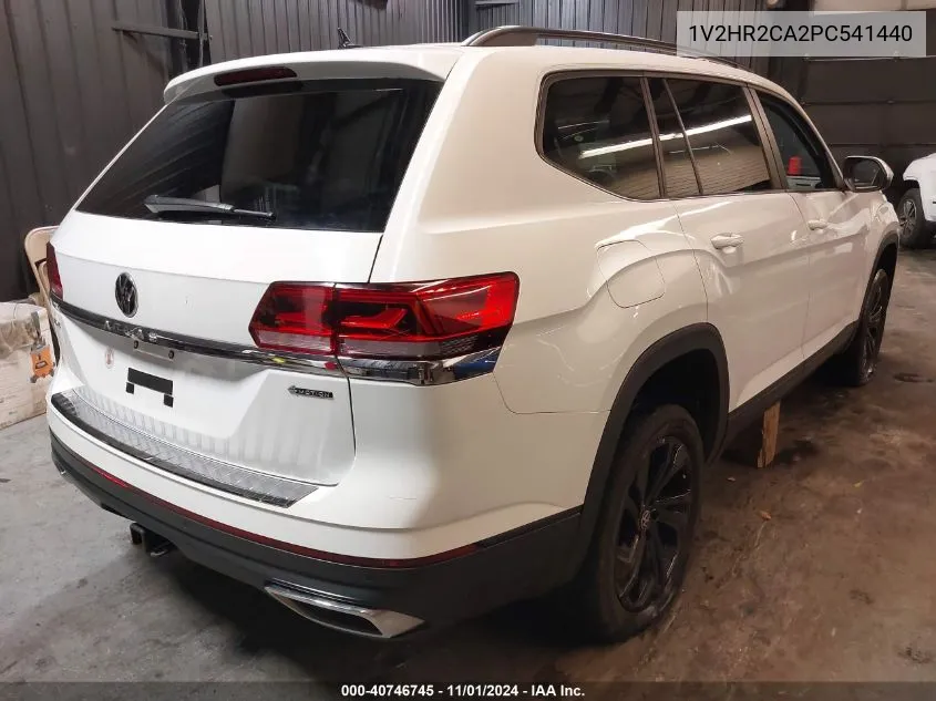 2023 Volkswagen Atlas 3.6L V6 Se W/Technology VIN: 1V2HR2CA2PC541440 Lot: 40746745