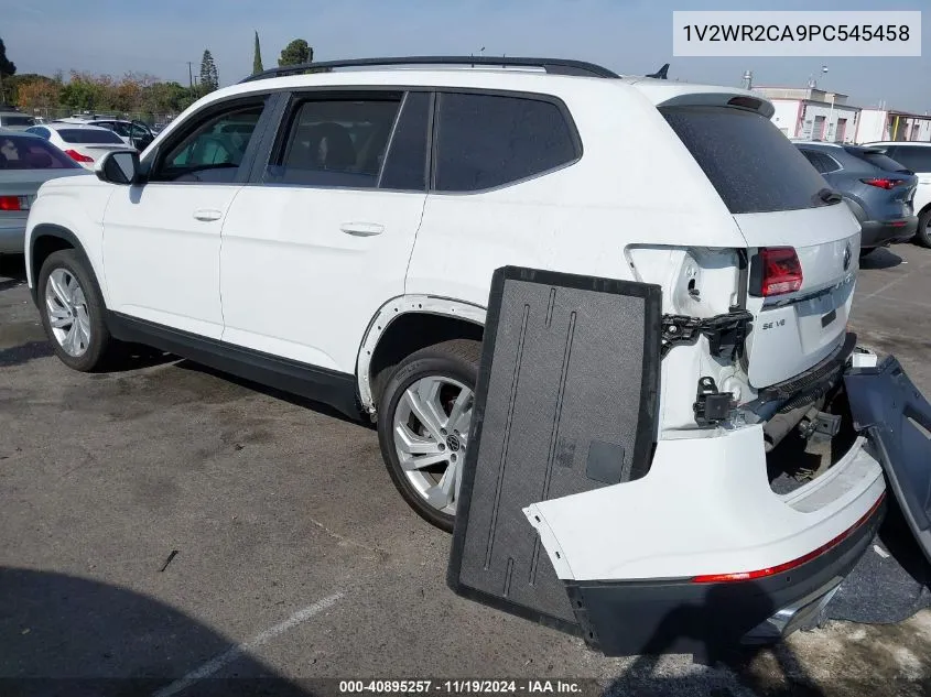 2023 Volkswagen Atlas 3.6L V6 Se W/Technology VIN: 1V2WR2CA9PC545458 Lot: 40895257