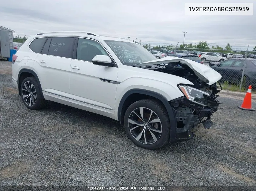 1V2FR2CA8RC528959 2024 Volkswagen Atlas