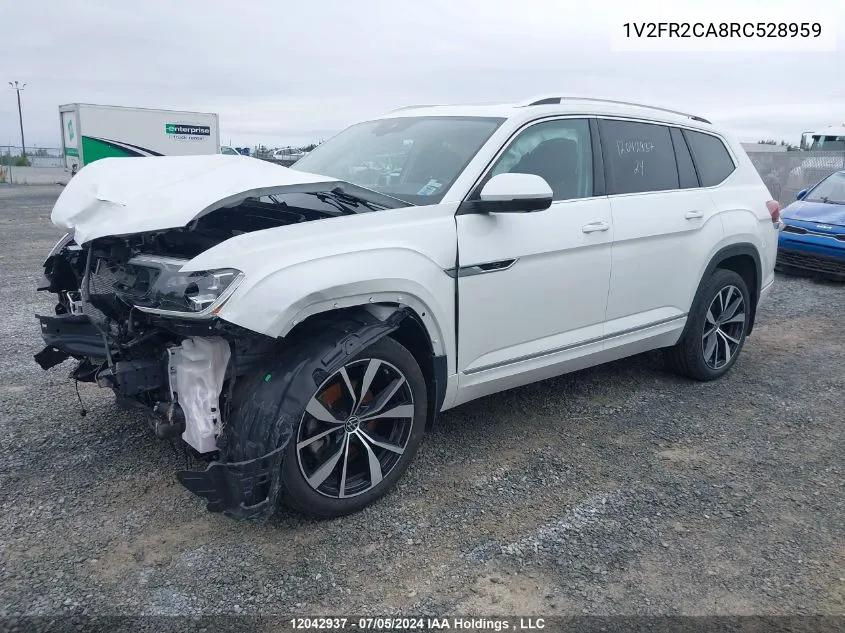 1V2FR2CA8RC528959 2024 Volkswagen Atlas