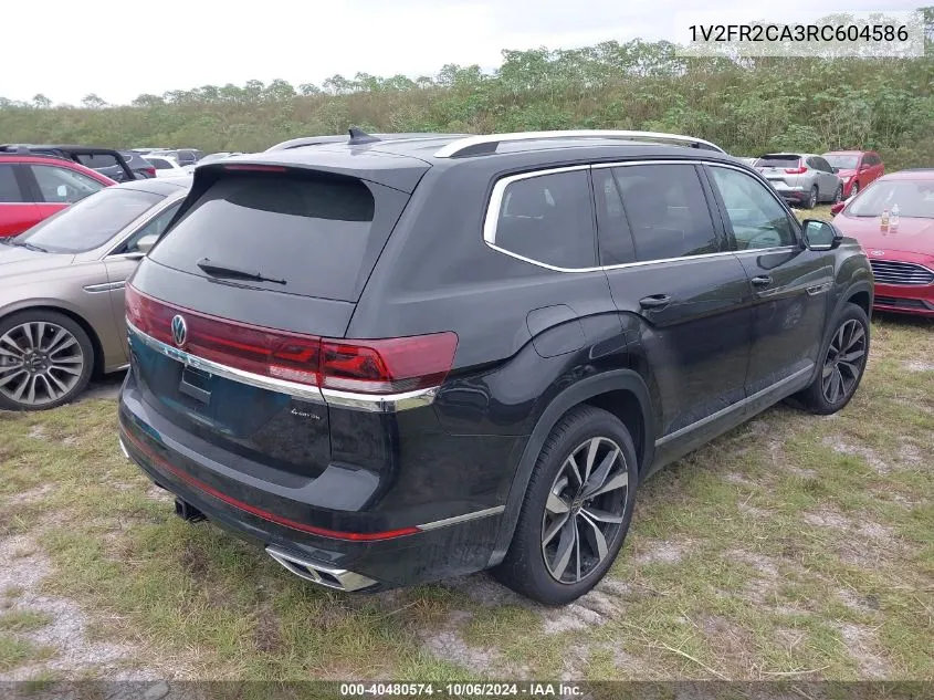 1V2FR2CA3RC604586 2024 Volkswagen Atlas Sel Premium R-Line