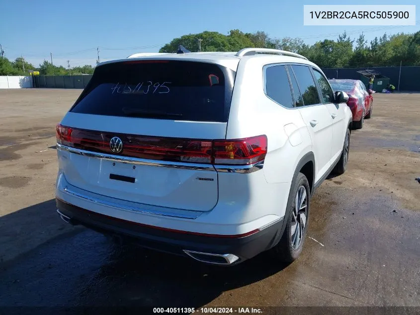 2024 Volkswagen Atlas 2.0T Sel VIN: 1V2BR2CA5RC505900 Lot: 40511395