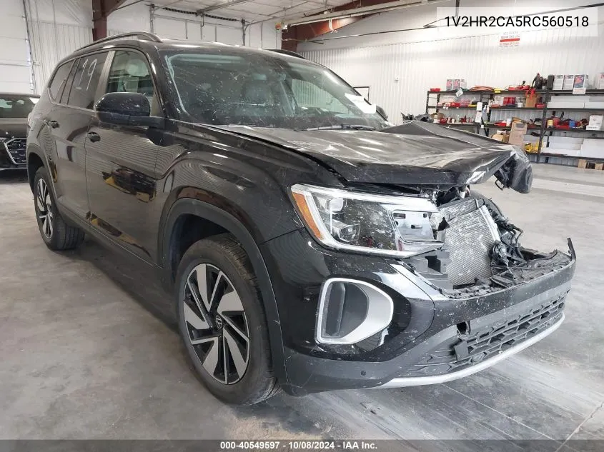 1V2HR2CA5RC560518 2024 Volkswagen Atlas 2.0T Se W/Technology