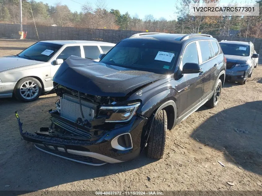 2024 Volkswagen Atlas 2.0T Peak Edition Se W/Technology VIN: 1V2CR2CA7RC577301 Lot: 40837072