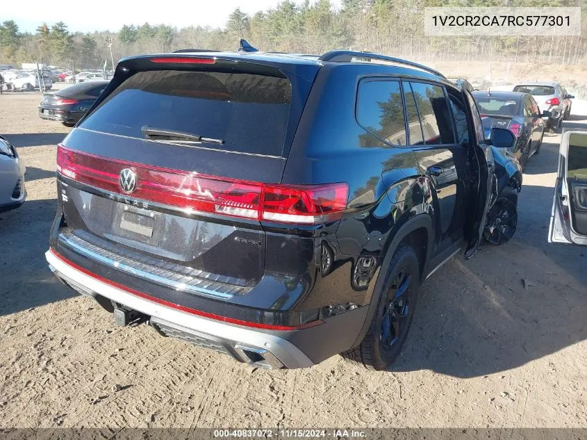 2024 Volkswagen Atlas 2.0T Peak Edition Se W/Technology VIN: 1V2CR2CA7RC577301 Lot: 40837072